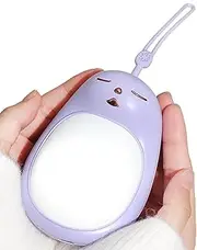 Portable Electric Hand Warmers Reusable,Hand Warmers Reusable with Lanyard | USB Rechargeable Heated Hand Warmer for Winter