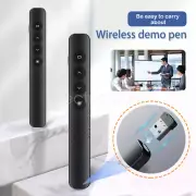 Rechargeable PowerPoint Clicker Wireless Presenter Remote 2.4GHz Presenter Pen C