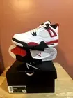 Size 7Y - Jordan 4 Retro Red Cement