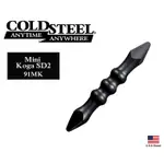 美國COLD STEEL冷鋼MINI KOGA SD2塑鋼黑色短棒【CS91MK】