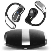 AI OWS Translator Earbuds,Language Translator Earphone 144 Languages, 3in1 Re...