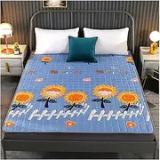 Foldable Roll Up Student Dormitory Mattress Tatami Sleeping Mat Soft Not-Slip Japanese Futon Mattress Floor Bed Pad (Color : E, Size : 180 x 200 cm (71 x 79 inches))