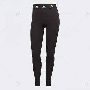 adidas 長褲 女款 運動褲 緊身褲 TECHFIT 黑 HF6658