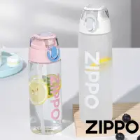 在飛比找momo購物網優惠-【Zippo官方直營】運動吸管水壺 600ml(水壺)