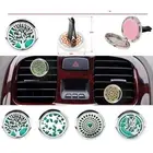 1Pc Perfume Locket Clip On Car Air Vent Freshener Essential Oil Diffuser Holder