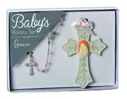 Roman Inc - Baby's First Rosary Set - Pink