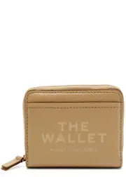 Marc Jacobs The Wallet Mini Leather Wallet - Camel ONE SIZE
