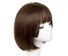 Women Lady Girl Trendy Party Function Fringe Natural Look Short BOB Hair Wigs