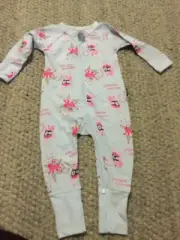 Baby BONDS WONDERSUIT Circus Print romper one piece BNWOT Size 6-12mths
