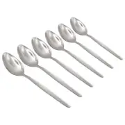 6x 19cm Economy Stainless Steel Table Spoons Cutlery Set by Argon Tableware
