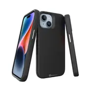 iPhone 15 Rugged Shockproof Case Cover - Best Quality, Flexible & Strong, Lightweight, Heavy-Duty Protection, Durable - Black
