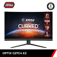 在飛比找蝦皮購物優惠-MSI 微星 LED 顯示器 24 OPTIX G27C4 