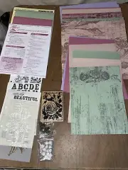 Club Scrap May 2007 Scrapbooking Kit Simply Beautiful
