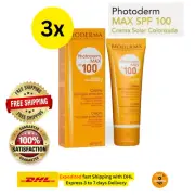 3 pack BIODERMA Photoderm Max SPF 100 Sunscreen Sunblock 40ml UVA UVB Face Body