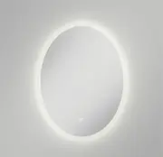 600*800*5mm Fienza Antonia Frosted Glass Copper-free Oval Framed LED Mirror
