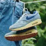 NIKE AIR MAX 1 牛仔 單寧 做舊 氣墊 慢跑鞋 男女 DV3050-300