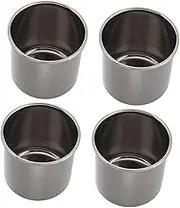 Set of 4 Stainless Steel Boys and Girls Cups Metal Water Mugs for Boys and Girls Wine Glasses for Kindergarten Cafeterias