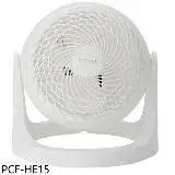 在飛比找遠傳friDay購物優惠-IRIS【PCF-HE15】白色空氣循環扇4坪電風扇
