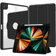 MCC iPad Pro 12.9 (2018) 3rd Gen 360 Rotate Case Cover Pencil Holder Apple [Black]