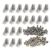 2020 Series Aluminum Extrusion Profile Connectors with 20pcs 2040 Extruded Al...