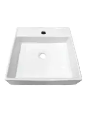 [Traderight] Bathroom Wash Counter Top Hand Wash Sink in White