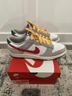 Nike Dunk Low Light Iron Ore / University Red (DV3497-001) Men's Size 12.5 M