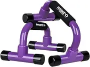Redipo Push Up Bars - Purple Push Up Handles Strength Training, Home Workout Equipment with Non-Slip Stand, Push-up Bracket Board, Portable for Home Fitness Training, Strength Workouts, Muscle Ups