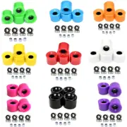 Enhance your Skateboard with 4Pcs 60x45mm Longboard Wheels and ABEC9 Bearings