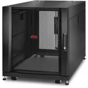 APC NetShelter SX 12U Floor Standing Rack Cabinet for Server, Storage - Black - AR3103