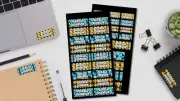 Pattern Series Personalised Name Label for Kids