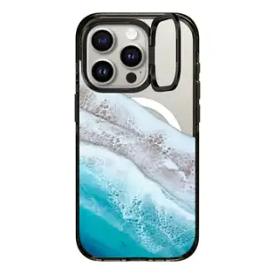 iPhone 15 Pro MagSafe 兼容強悍防摔立架手機殼 Bahama Beach Transparent Iphone Case By Ann Upton