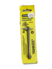 NEW VINTAGE STANLEY YANKEE OFFSET REVERSEBLE RATCHETING SCREWDRIVER 68-412 USA