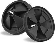 Garbage Disposal Splash Guards, 3 3/8" EPDM Rubber Drain Insert for InSinkErator Evolution Series 2024 Upgraded Rubber QCB-AM Sink Disposal Splash Guard（2-Pack）