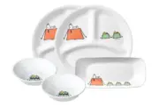 CORELLE Snoopy Camping Dinner Set (Set of 5)