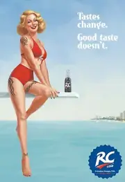 Coca Cola, Pepsi, Vintage Soft Drink Ads reprint 8.50 x 11 inches photo 1223