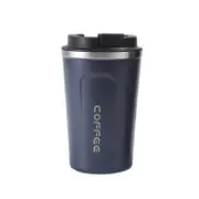 Catzon Travel Coffee Cup with Seal Lid Reusable Insulated Tumbler-Blue