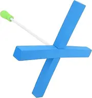 Outdoor Baseball Stand Tape Tennis Grip Baseball Ball Game Badminton Racket Grip para Ball Holder Hat Bucket Hitting Racquet Bat Pitching Sports Bat Hanger Toss Net Eva Blue