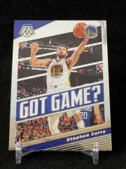 2019-20 Panini Mosaic Stephen Curry Got Game Insert # 9 MINT