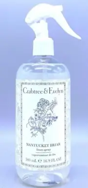Crabtree & Evelyn Nantucket Briar Linen Spray 16.9 fl oz New!