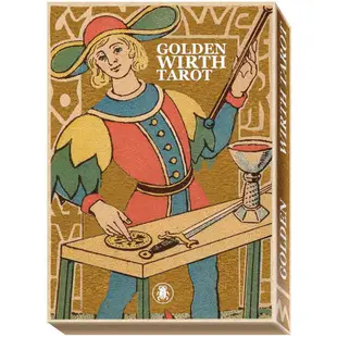 GT黃金維爾特塔羅牌,贈中文翻譯｜Golden Tarot of Wirth【左西】