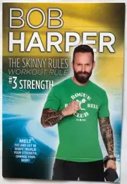 Bob Harper "The Skinny Rules Workout Rule #3 Strength" DVD (2013) NEW Super Rare