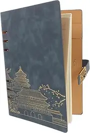 Beavorty Notebooks for Work Study Daily Writing Notepad Simple Design Lined Journal for Planning and Journaling