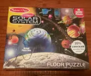 Melissa & Doug Solar System Large Floor Puzzle 48 Jumbo Pieces 2 x 3 Feet New