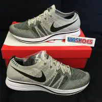 在飛比找Yahoo!奇摩拍賣優惠-Washoes Nike Flyknit Trainer 灰