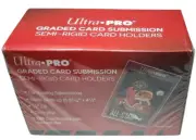 ULTRA PRO SEMI-RIGID CARD HOLDERS 200 FACTORY SEALED GRADED CARD SUBMISSION BOX