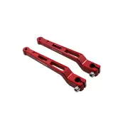 Red Heel Toe Shifter Shift Lever for Harley FLSL FLSB FLFB FLSTF FLHR FLHX FLTRX