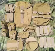 Sord 12 Pouch set green, military, hunting, Travel ,Army, Fishing collectors