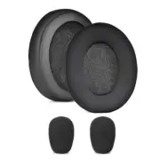 Foam Earpads Mic Cover for Cloud 2/Cloud II/Cloud1 Headphone for Enhances Sound
