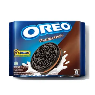 免運!【OREO奧利奧】夾心餅乾-巧克力口味隨手包256.5g 256.5g/包 (10包,每包88.4元)