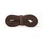 Dark Brown Flat Waxed Replacement Shoe Laces Mens Work Casual Boot Dress Hiking